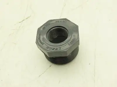 Lasco D2464 Pipe Fitting Adapter 3/4" NPT 1-1/2" NPT Schedule 80 PVCI Lot of 7