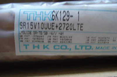 NEW THK SR15V10UUE+2720LTE LINEAR BEARINGS AND RAILS WITH 6K129-1