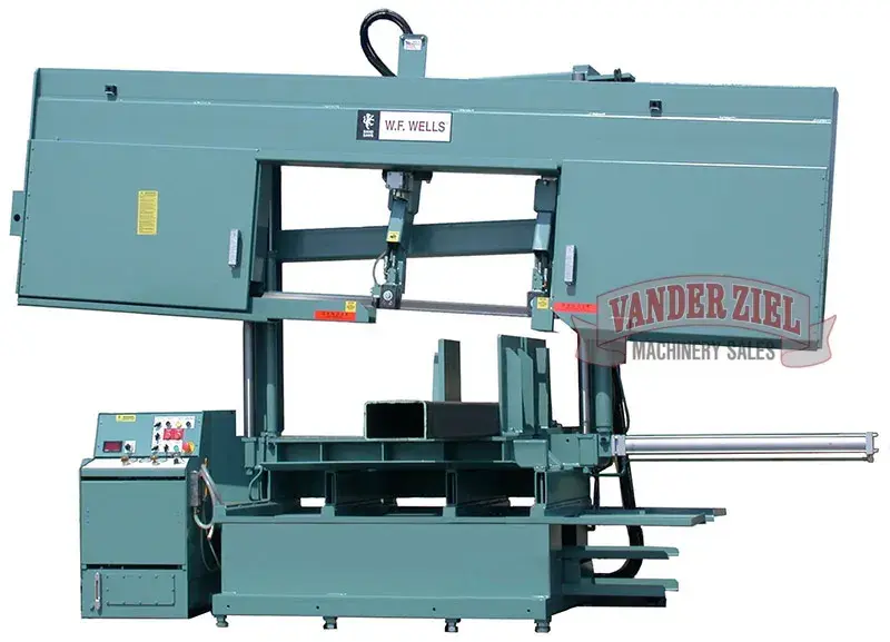 New | in-Stock W.F. WELLS B-25-2C Horizontal Band Saws Michigan US | Vander Ziel Machinery Sales #480337