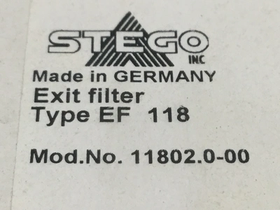 New | in-Stock STEGO 11802.0-00 Fans | Ideal Machinery #619711