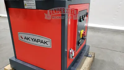 Akyapak 1 1/8" x 1 1/8" Angle Bending Roll, Model APK 35, Hardened Rolls, Guide Rolls - NEW