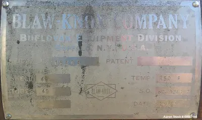 Used BLAW KNOX _UNKNOWN_ Heat Exchangers Illinois US | Aaron Equipment #1515493