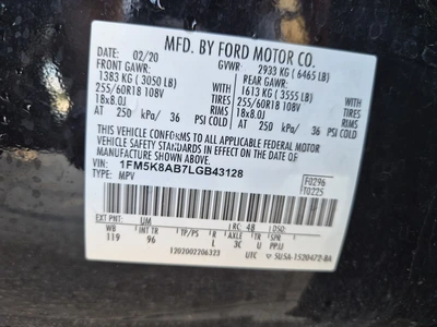 Used 2020 FORD EXPLORER SUVs Wyoming US | Miedema Asset Management Group #1312295