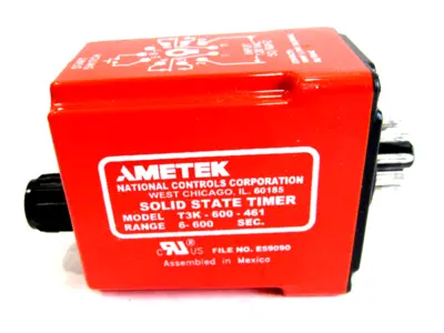 NEW AMETEK NCC T3K-00600-461 TIME DELAY RELAY T3K00600461