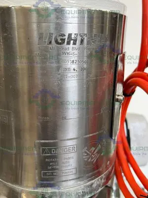 USED DCI 125 L STAINLESS STEEL JACKETED TULIP PRESSURIZED REACTOR W/ 1/2 HP MOTOR