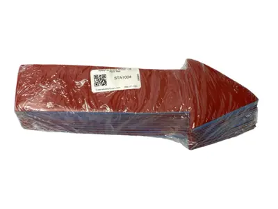 NEW SAFETYTAC RED ARROW FLOOR STICKER 10" X 3.5" TEAR IN BAG PKG OF 25