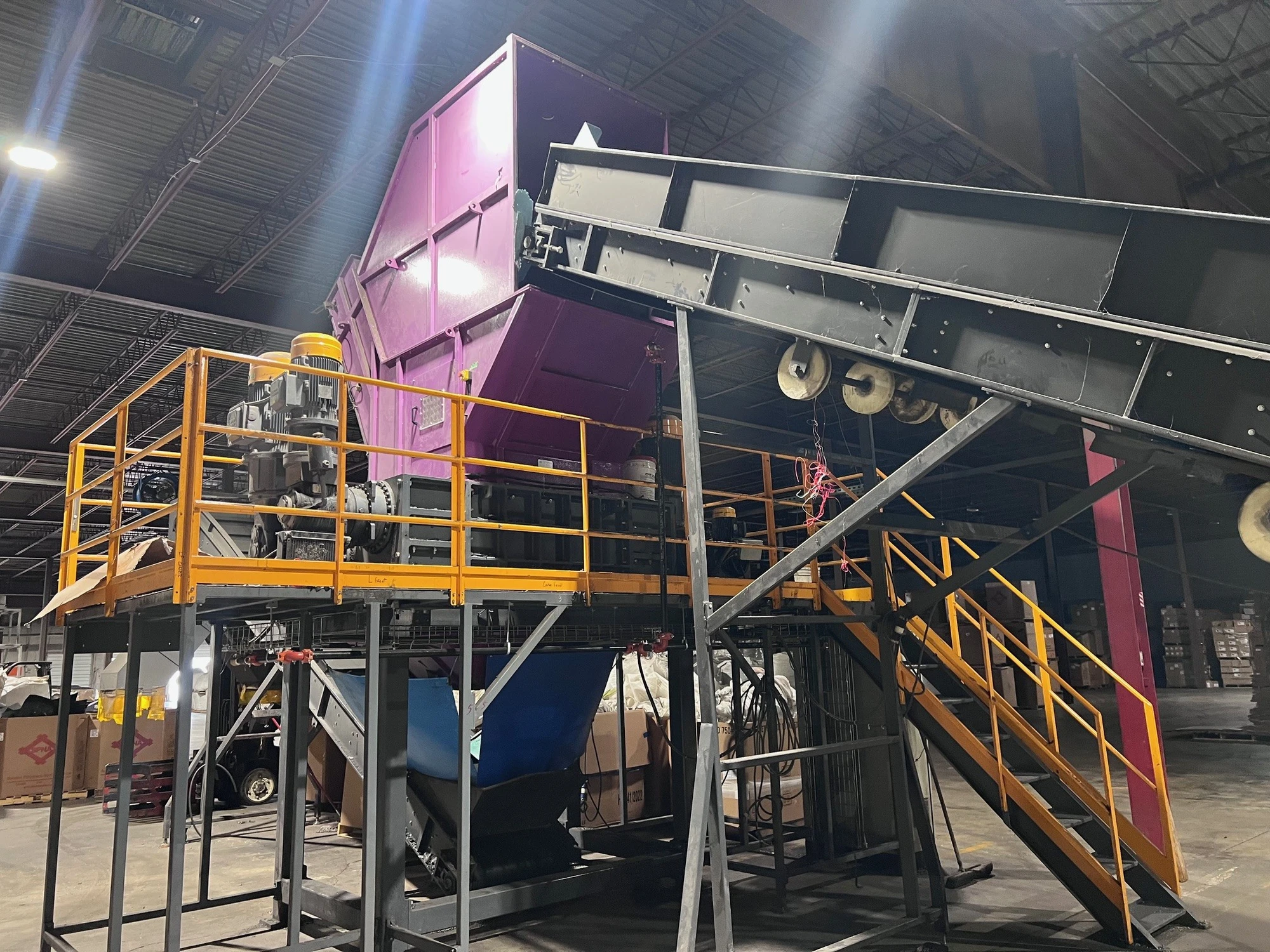 3E (Chinese) SSI Q100  Quad Shaft Shredder 300 HP – New 2020