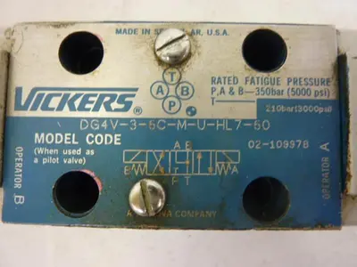 USED VICKERS DG4V-3-6C-M-U-HL7-60