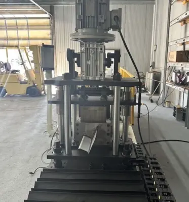 Galvanized Steel Drip Edge Roll Forming Machine in Florida