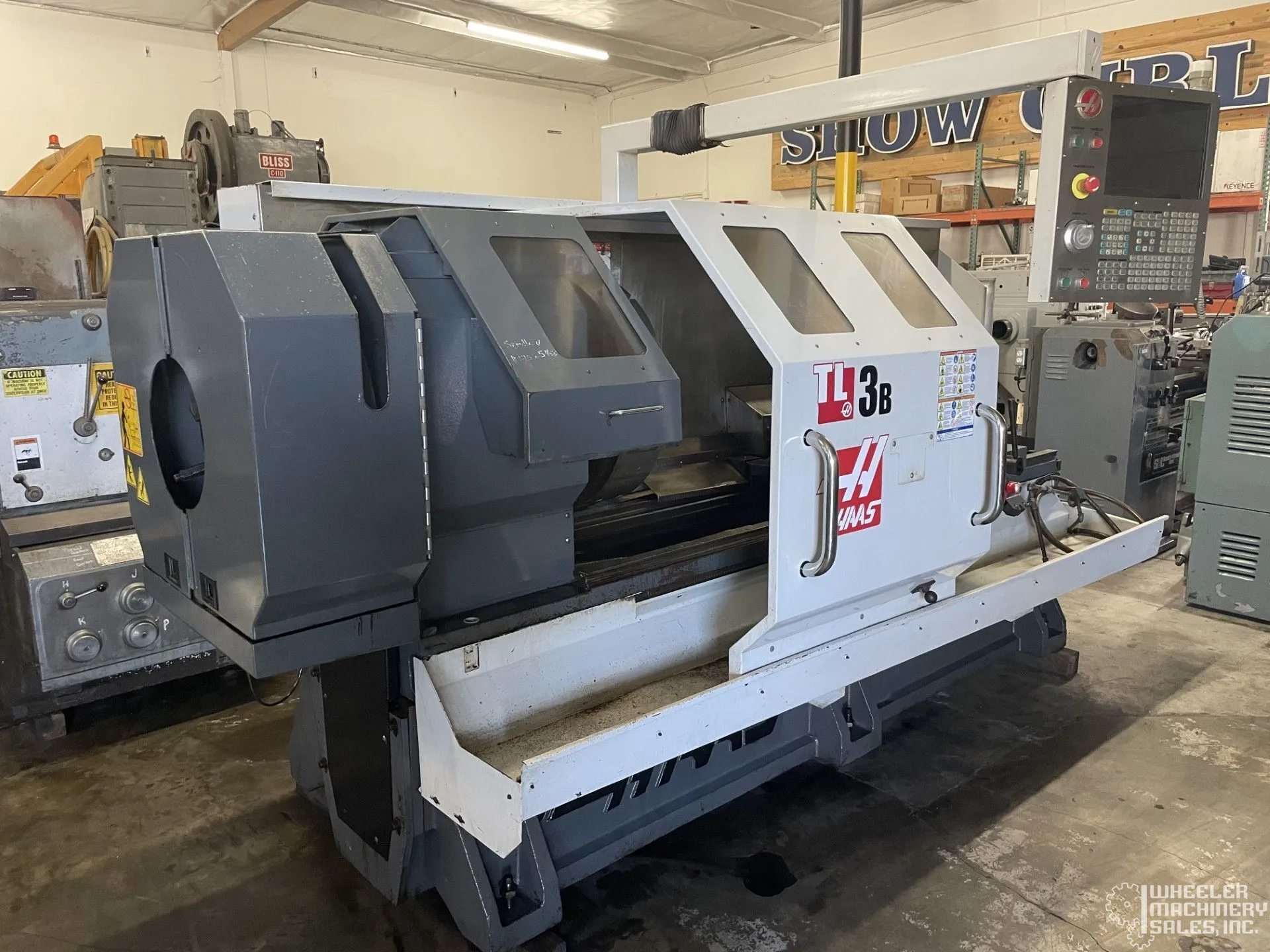 2014 HAAS TL-3B CNC Big Bore Lathe #8275 #2