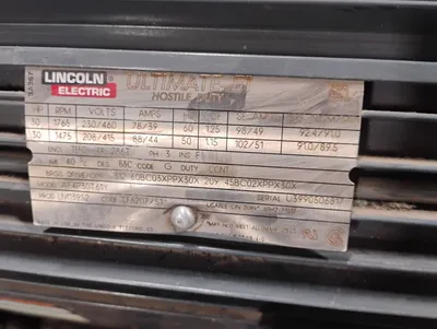 LINCOLN ELECTRIC AF4P30T61Y General Purpose Motors | ESS Industrial Equipment Sales (6)
