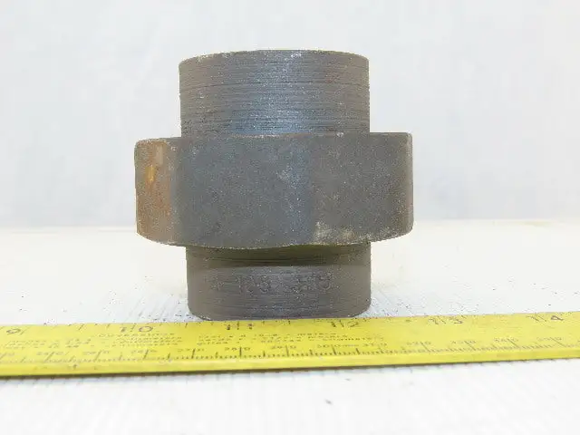 A105N 1-11/16" ID Socket Weld Pipe Fitting UNION