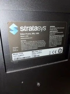 USED 2017 STRATASYS F370
