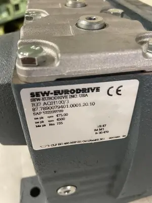 USED SEW-EURODRIVE R37-AQH100/3