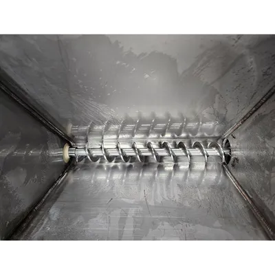 Used 2" Dia. Stainless Steel Vibra Screw Inc Volumetric Feeder