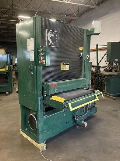 Used TIMESAVERS TB337, 37" TOP-HEAD ABRASIVE PLANER Woodworking Planers | Pruitt Machinery #716091