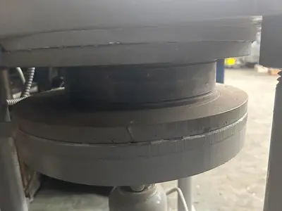 Contenti 3-Post Rubber Mold Vulcanizer Press, Model #175-312