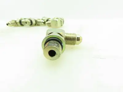 Eaton Triple-Lok 37° Flare Male 90° Elbow 1/4" JIC-4 x 1/4" SAE O-Ring LOT OF 10