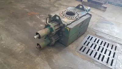 USED SHAFFER 7 1/16" 3M DOUBLE RAM BOP