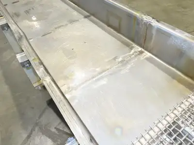 Link-Belt 18"x19' Stainless Vibrating Shaker Feeder Conveyor Food Process