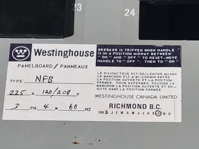 USED WESTINGHOUSE NFB