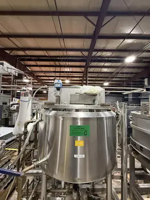 Used 2000 AB PROCESS/JBT 150 GALLON Cooking Kettles Illinois US | Equipment Relocation Services #1389744