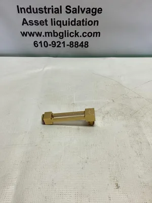 Gits 1/4″ Oil Pressure Sight Brass Gauge; 1500-214 -NOS