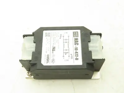 Cosel NAC-10-472-D Noise Filter 250V 10A TV2500VAC 1 MIN 2 Pole Lot of 4