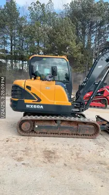 Used 2025 HYUNDAI HX60AN Crawler Excavators South Carolina US | National Equipment Dealers #1422359