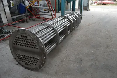 19.6 Sq.M. S/S Shell & Tube Heat Exch.
