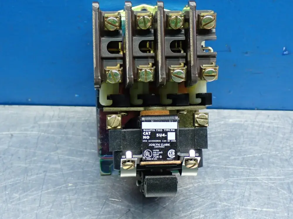 Used JOSLYN CLARK CONTROLS 5U4 PLC Contactors Ohio US | HGR 24 #869692