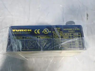 New | in-Stock TURCK BLCDN2M12S2AOV Input / Output Modules Ohio US | HGR 24 #901196