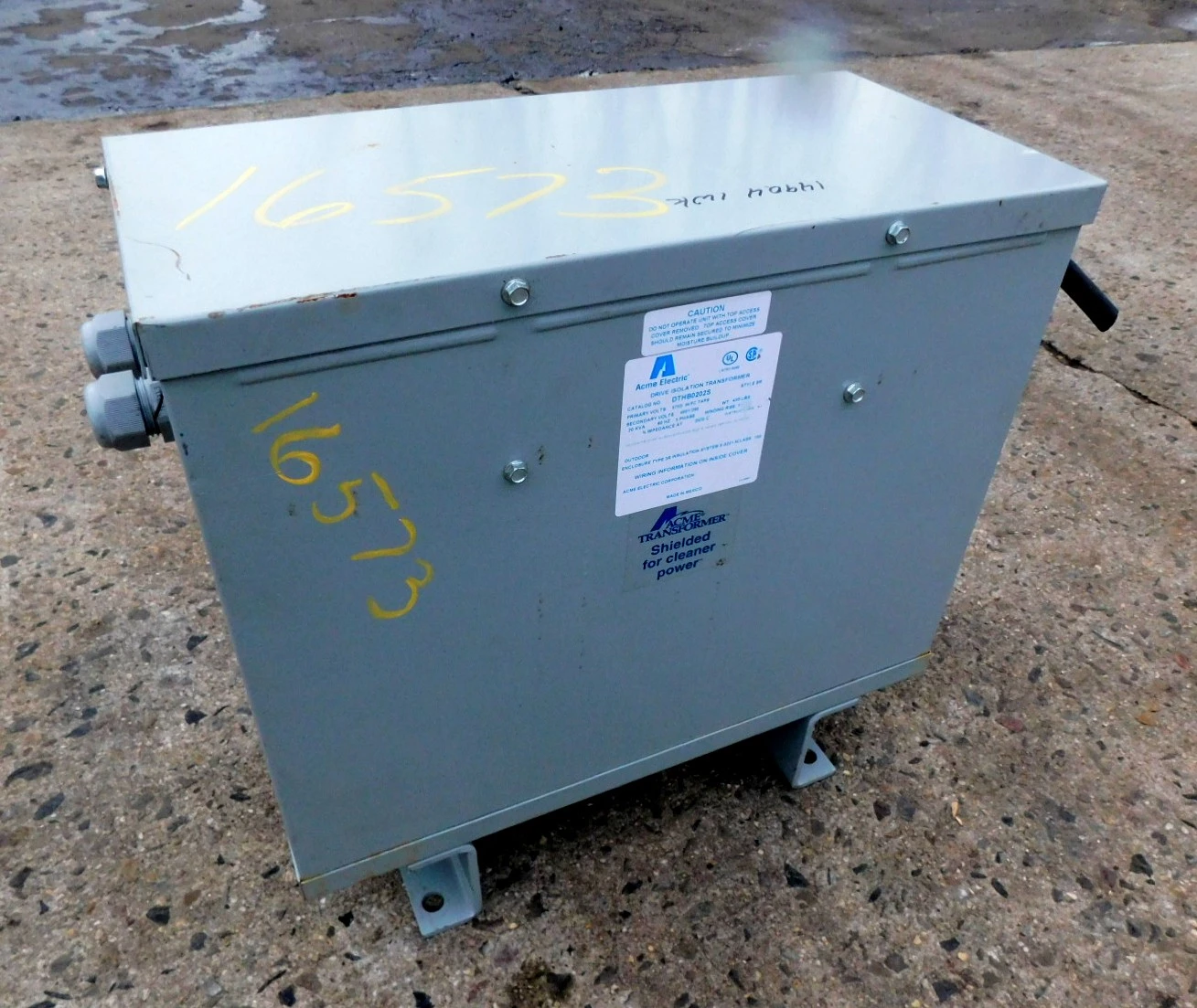 USED ACME ELECTRIC CATALOG # DTHB02025