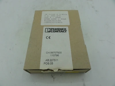 NEW PHOENIX CONTACT MCR RTD/I