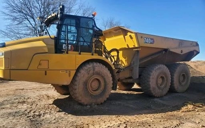 Used 2022 Caterpillar 740GC Articulated Dump Trucks Massachusetts US | Zadoon Equipment #1480576