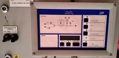 (3) NEW: Alfa-Laval EPC-50 V control units.