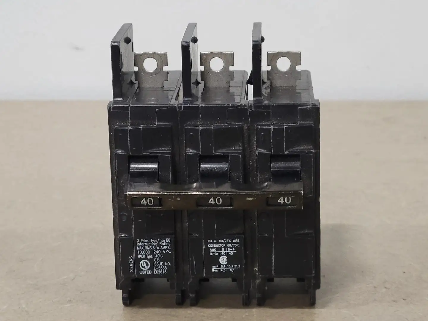 USED SIEMENS BQ3B040
