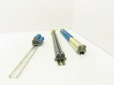 Morsettitalia Terminal Block Fuse DIN Rail 600V 30A 24-10AWG Lot of 162