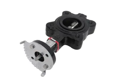 NEW A-T CONTROLS 125/150 BUTTERFLY VALVE 2.5" 316SST
