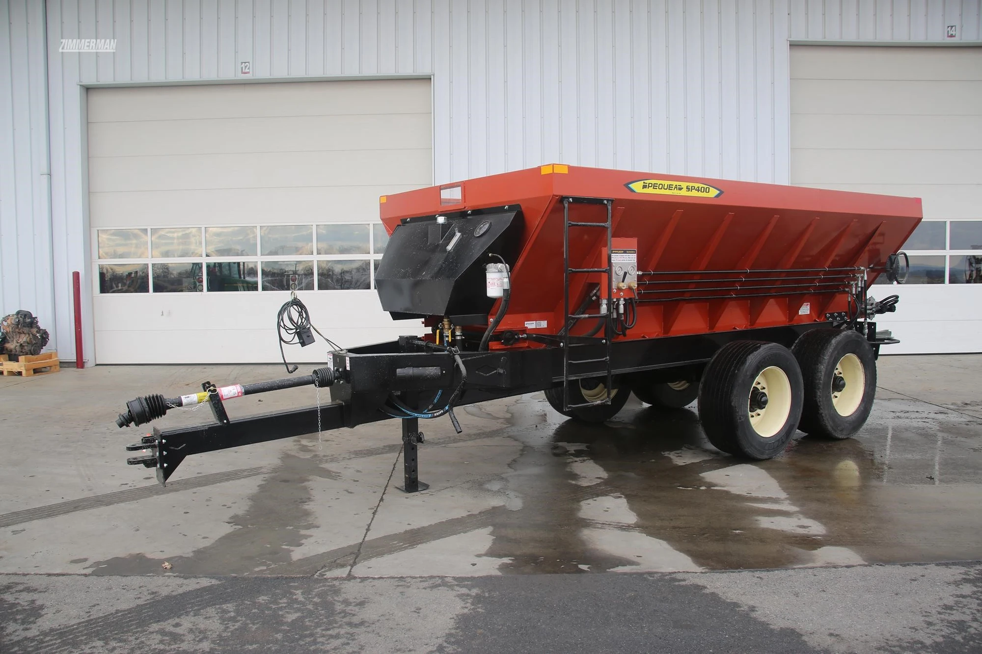 New | in-Stock 2026 PEQUEA SP400 Manure Spreaders Pennsylvania US | Zimmerman Farm Service #1410443