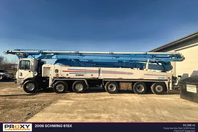Used 2006 SCHWING S 61 SX Concrete Mixer Trucks Wisconsin US | Proxy Equipment #1377951