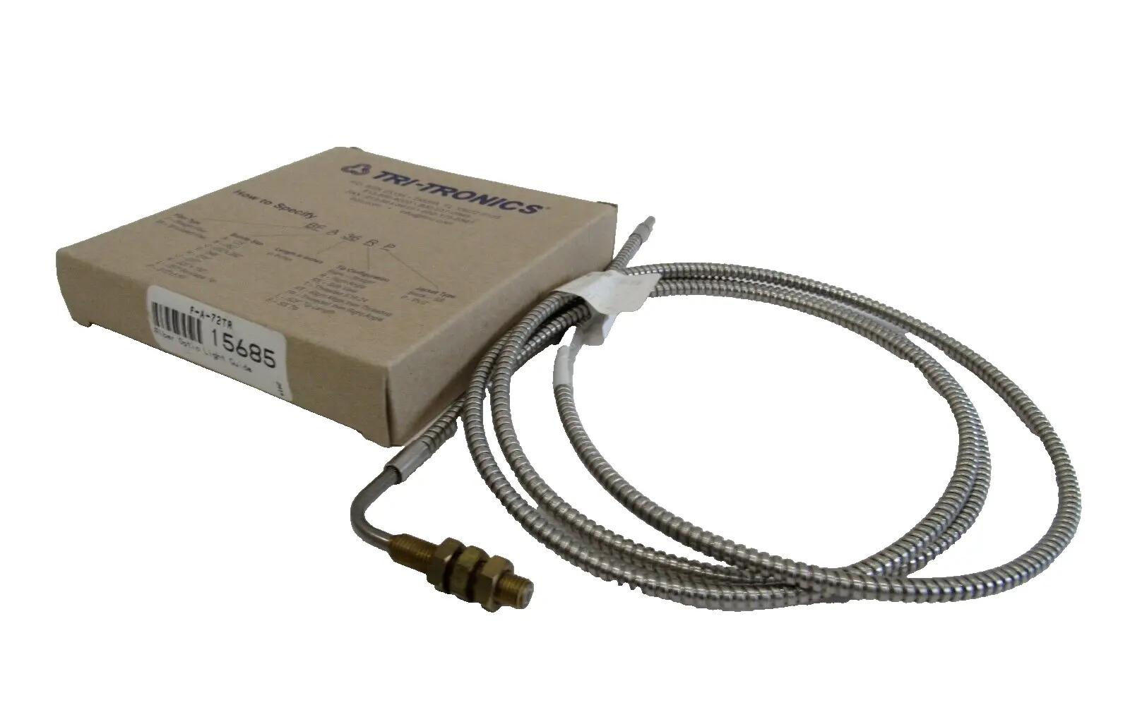 NEW TRI-TRONICS F-A-72TR FIBER OPTIC LIGHT GUIDE FA72TR