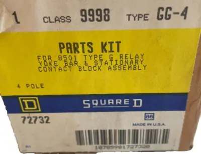 NEW SQUARE D 9998-GG4 CONTACT KIT 9998GG4