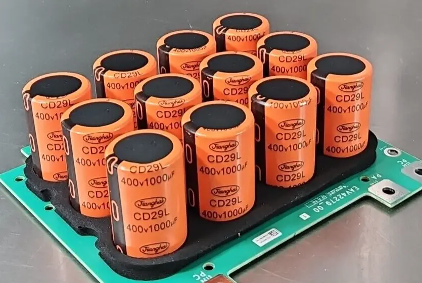 Control Technique EAV 42279-00 capacitor power board CD29L (BIN412)