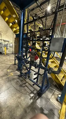 Hosokawa Alpine Fluidised Bed Opposted Jet Mill, Model 630 Afg 1