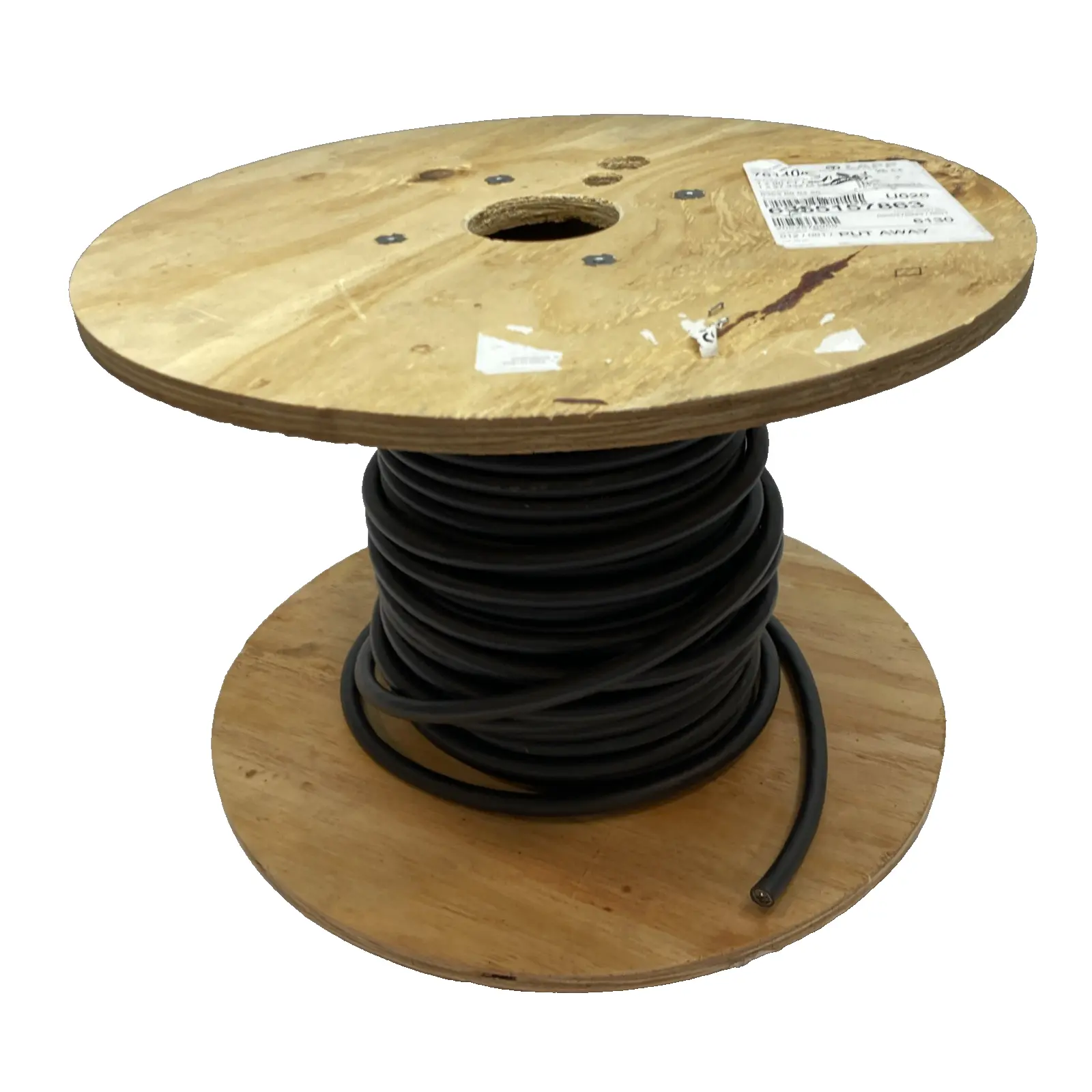 USED LAPP 81 FEET - OLFLEX VFD SLIM 4G2.5 14/4C 81-FT 4C 14 AWG BLACK