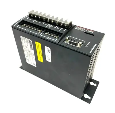 Used Electro-Craft BRU Ser Advantage Line Servo Drive 1-Phase Servo Drives Michigan US | Maverick Industrial Sales #1398132