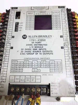 Allen Bradley 1791-IOBW Distributed I/O Module 24VDC 2.4A