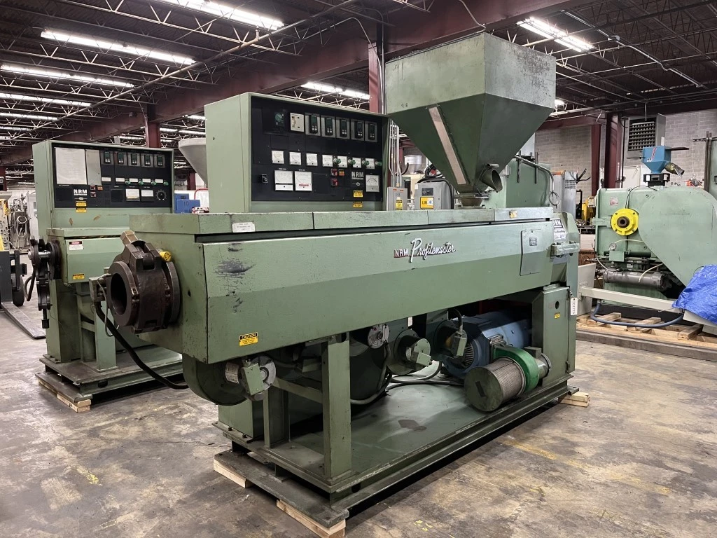 3.5" NRM Profilemaster Extruder, 24:1, L/D, 60Hp