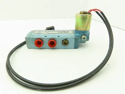 Skinner S3R0046 Pneumatic Directional Control Solenoid Valve 5/2 Pos 12VDC 3/8"